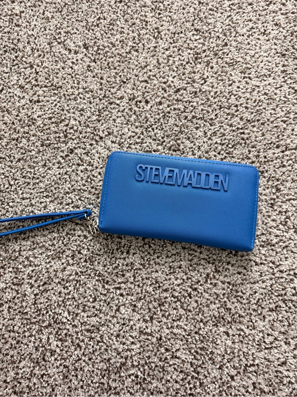 steve madden wallet - blue